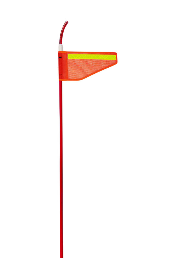 High-visibility safety flags for trucks by leading manufacturers